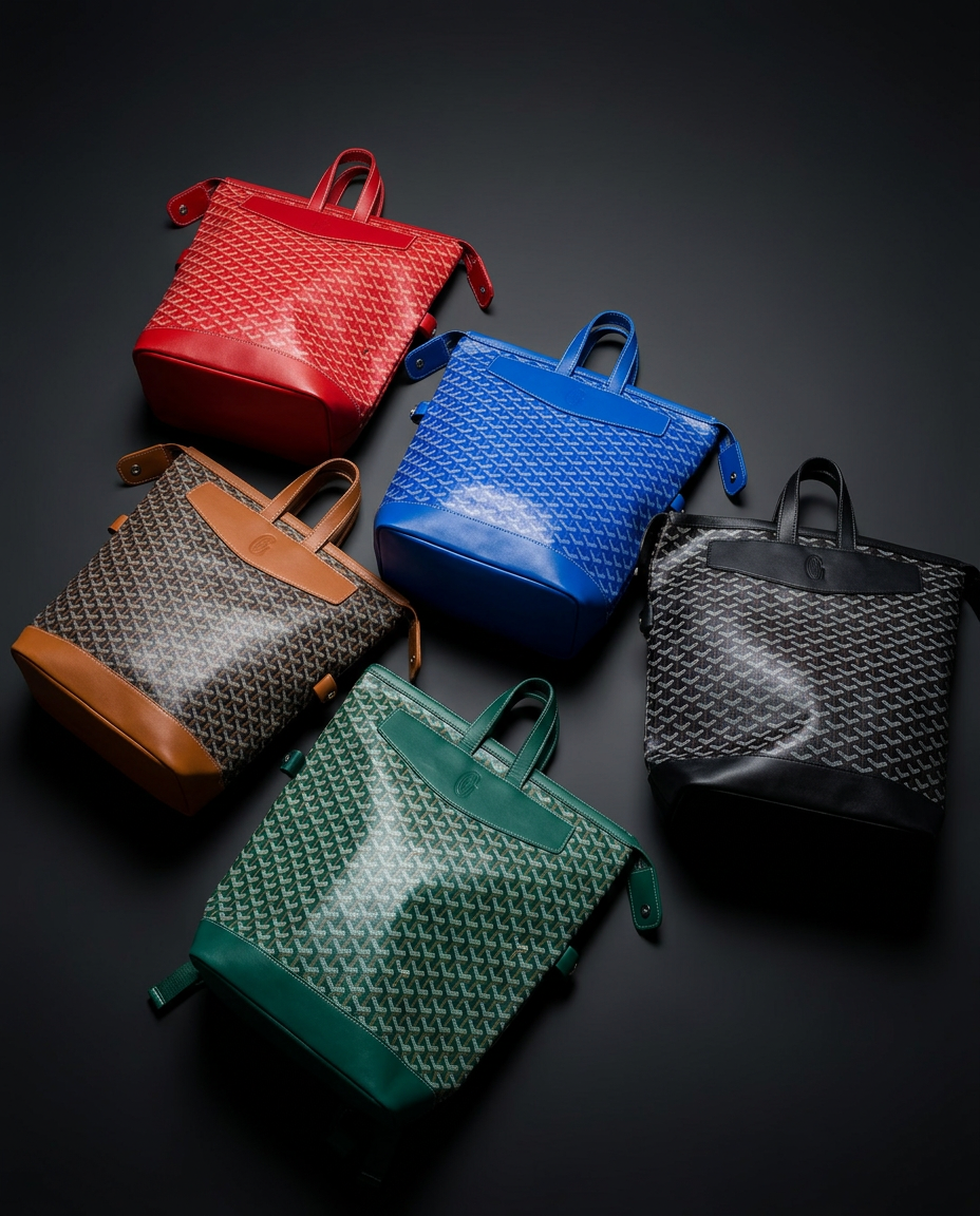 Chevron Tote — 5 Colourways