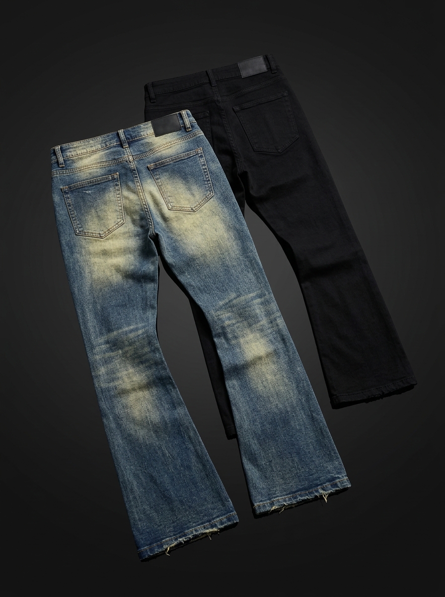 Sun-Faded Flare Jean — 2 Colourways