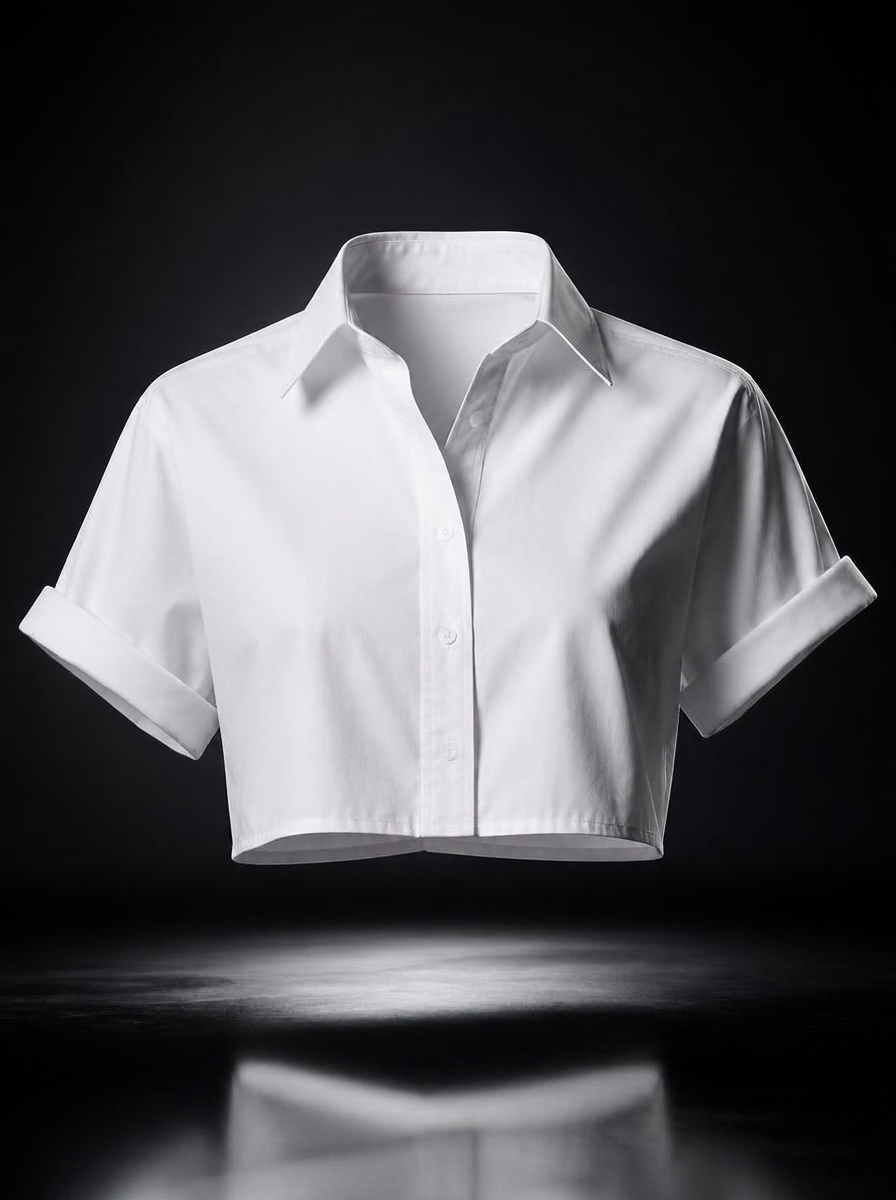 Women's Cropped Shirt